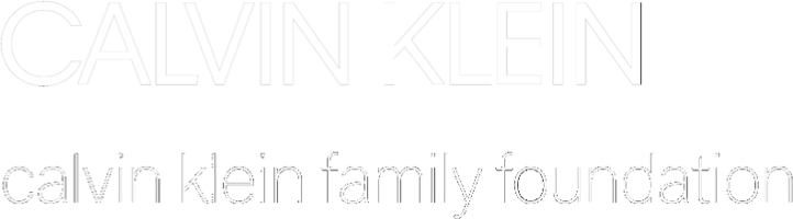 Calvin Klein/Calvin Klein family foundation logos